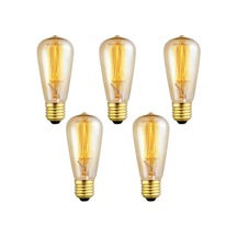 4 Watt Rustik Ampul Amber Renk 5 Adet