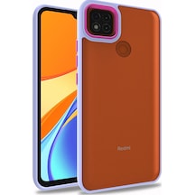 Ariatech Redmi 9c Kılıf Flora Kapak - Rose Gold Rose Gold