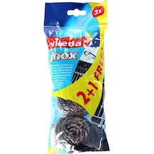 Vileda Inox Çelik Bulaşık Ovma Teli 3 Adet