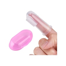 Markapet Kedi ve Köpek Parmak Diş Fırçası Pembe 5.5 CM