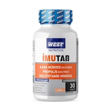 West Nutrition Imutab Multivitamin Mineral 900 Mg. 30 Tablet
