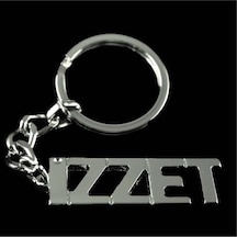 İzzet - 681 - - Shophnrl - İsimli Anahtarlık- Çok Renkli