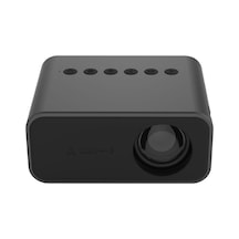 Springsun Film Projektörü Yt500 324x240p Mini Projektör Ev Taşınabilir Projektör Mini Akıllı Projektör