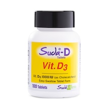 Vitamin- D3 Vitamini 1000ıu 100 Tablet