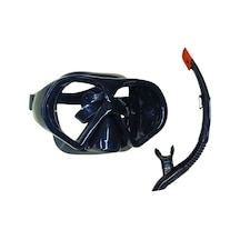 Star Diving Dalış Maskesi Ve Snorkel Yetişkin - 51713-siyah Çok Renkli