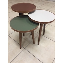 3'Lü Zigon Sehpa - 16Mm Veya 18Mm 1.Kalite Mdf Tabla (440314677)
