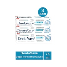Dentasave Aşındırmayan Beyazlık Diş Macunu 3 x 75 ML