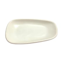 Keramika Kayık Tetra 15 Cm Mat Beyaz Beyaz