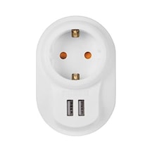 Nilson Tekli Akım Korumalı Priz 2&apos Li Usb Hızlı Şarj