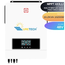 Uretech 10kva 10kw 10000 Watt Tam Sinüs Akıllı Mppt İnverter