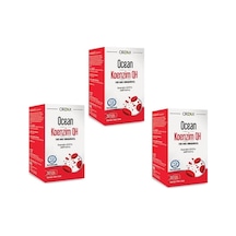 Orzax Koenzim Qh 100mg 30 Kapsül 3'lü Paket