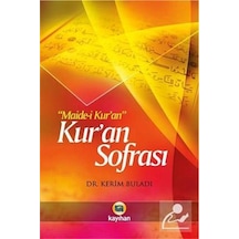 Kur' an Sofrası - Maide- i Kur' an - Kerim Buladı - Kayıhan Yayınları