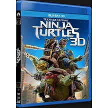 Teenage Mutant Ninja Turtles - Ninja Kaplumbağalar 3D Blu-Ray