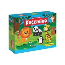 Keçemino Etkinlik Halısı - Hayvanlar Alemi 4 Adet