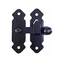 Fransız Kilidi Bahçe Kapısı Mandalı Siyah N11.1426