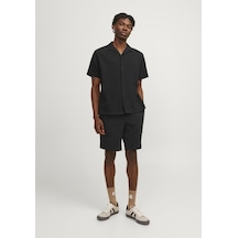Jack & Jones Erkek Rahat Kesim Jogger Sort - Jaiden 12255861 Black Vizon