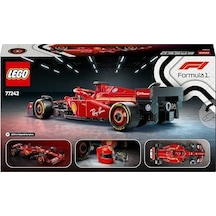 Ferrari Sf-24 F1 Yarış Arabası 77242 10 Yaş Ve Üzeri Kız Ve Erkek Çocukları İçin Koleksiyonluk Sürücü Minifigürü İçeren Yapım Seti, Motor Hayranları İçin Model Kiti 275 Parça