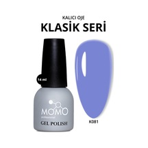 Momo Professional Kalıcı Oje K081 Mavi Lila 14 Ml