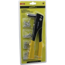 Perçin Tabanca Makine Seti 4 Boy Uç 2.4- 3.2 - 4 - 4.8 + 4 Boy Kalınlık X 10pcs 40pcs İğne Timya/go1395 202246