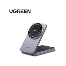 Ugreen 45023 2in1 Magsafe Kablosuz Hızlı Şarj Aleti (Outlet)