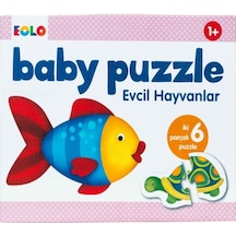 +1 Yaş Evcil Hayvanlar Baby Puzzle (Eolo)