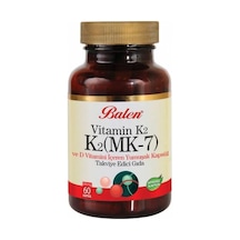 Balen Vitamin K2 (Mk-7) ve D Vitamini 450 MG 60 Kapsül