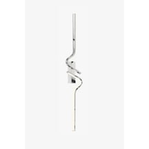 Modern Minimalist Şerit Led Duvar Aplik 2476-s59-4u-gt Krom