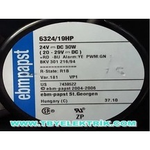 Ebmpapst 6324/19hp 170x170x51mm 24volt Fan