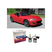 Mazda Mx5 Uzun Far Ampulü H11 Duo Yeni Seri Beyaz 2005-2014