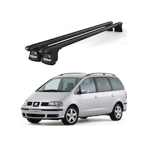 Trio-ı Seat Alhambra 1996-2000 Uyumlu Siyah Kilitli Ara Atkı 135cm Port Bagaj Tavan Barı