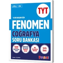 Fenomen Okul Yayınları Tyt Coğrafya Soru Bankası