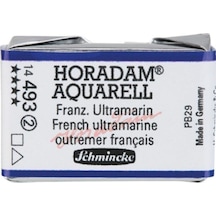 Schmincke : Horadam Aquarell Artist Sulu Boya : Tam Tablet : Seri 2 493 French Ultramarine