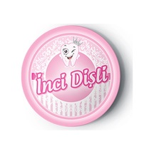 2 Paket 8'li Karton Tabak Pembe Diş - Parti Tabağı