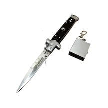 21cm italyan stletto otomatik Kamp Çakıı Çok Renkli