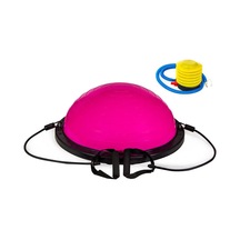 Pembe Bosu Topu - Bosu Ball - Denge Topu - Bosu Ball Pilates Deng