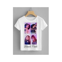 Dakons Black Pink Özel Baskı Çocuk Tişört Lütfen Açıklamaları Okuyunuz Beyaz - 508428456 Beyaz