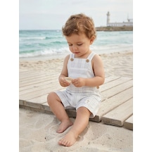 Civil Baby Çizgili 6-18 Ay Slopet - Ekru