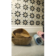 Handmade Kare Mini Sepet Seti 3lü