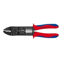 Knipex 97 22 240mm Pabuç Sıkma Ve Kablo Sıyırma Pensesi