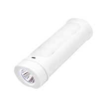 POWERMASTER FA-7677 ŞARJLI LEDLİ İKİ KADEMELİ EL FENERİ