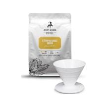 Addıs Ababa Etiyopya Single Origin Coffee ve V60 Dripper