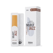 D'addario Orrs05tsx2m Organic Select Jazz Unfiled Tenor Saksafon Kamışı No: 2 Medium Profesyonel/caz - 5'li Paket Kimyasalsız Doğal Üretim Ve Karakteristik Caz Tonu