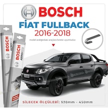 Fiat Fullback Muz Silecek Takımı 2016-2018 Bosch Aeroeco