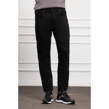 Morven Erkek Siyah Mevsimlik Pamuk 5 Cep Dynamic Fit Jean Pantolon 25ms003027001 Siyah