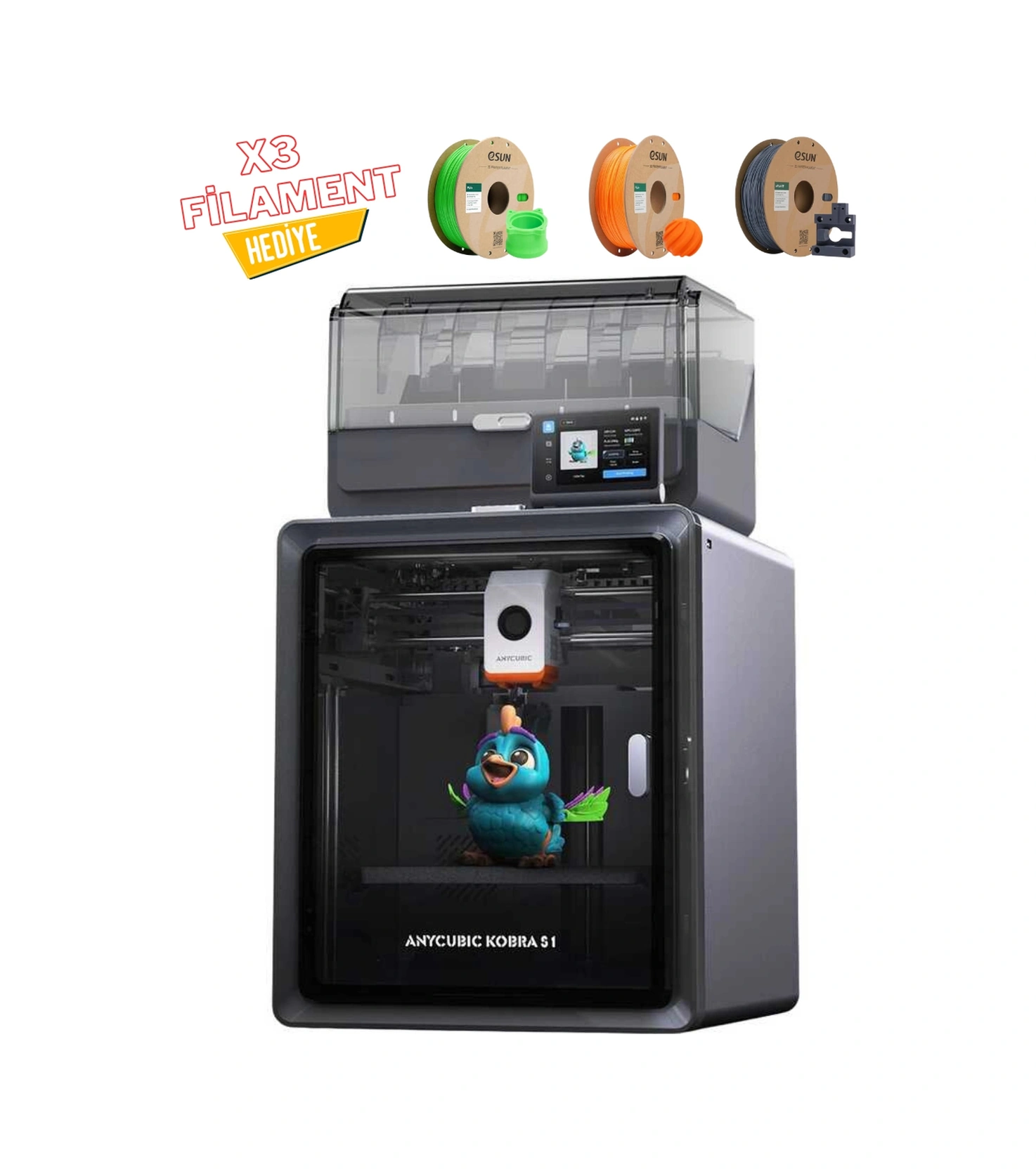 Anycubic Kobra S1 Combo Fdm 3d Yazıcı