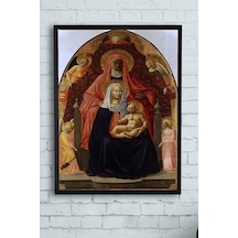 Pster10665 Dini Görsel Çerçeveli Tablo 2 40x50cm 7/8 Yaş