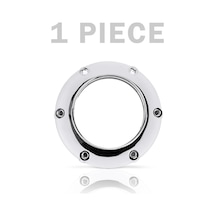 1 Adet C Shrouds-3.0 İnç Projektör Örtüleri Hella 3r G5/koito Q5/wst Hıd Led Xenon Lens Far Lensler Toz Çerçeve