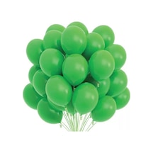Yeşil Renk Metalik Balon Sedefli Balon 100 Adet Karışık