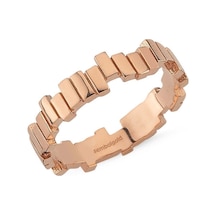Rose Altın Zigzag Yüzük Yeni Model 285828029