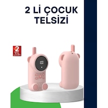 Lcd Ekranlı Bebek Telsizi İki Yönlü Ses Uzun Menzil Çocuk Dostu Tasarım Diğer